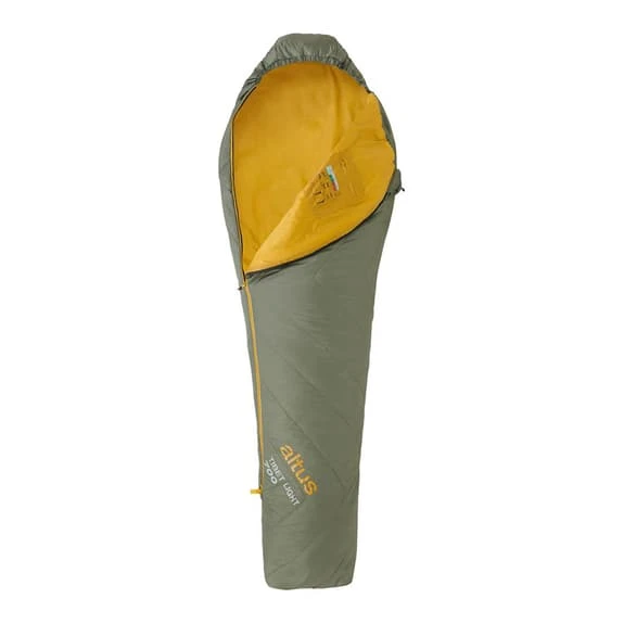 Sleeping Bag Altus Tibet Light 700S +11C Khaki Green 2 Sleeping Bag Altus Tibet Light 700S +11C Khaki Green - Image 2