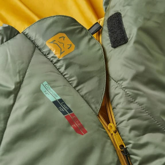 Sleeping Bag Altus Tibet Light 700S +11C Khaki Green 4 Sleeping Bag Altus Tibet Light 700S +11C Khaki Green - Image 4