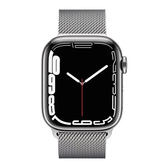 Apple Watch Series 7 GPS Cellular 41 Mm Stainless Steel Silver With Milanese Strap 2 Apple Watch Series 7 GPS Cellular 41 Mm Stainless Steel Silver With Milanese Strap - Image 2