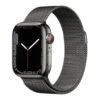 Apple Watch Series 7 GPS Cellular 41 Mm Stainless Steel Graphite With Milanese Strap