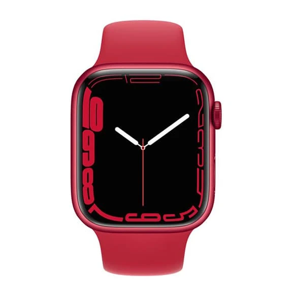 Apple Watch Series 7 GPS Cellular 45 Mm Aluminium Red With Red Sport Strap 2 Apple Watch Series 7 GPS Cellular 45 Mm Aluminium Red With Red Sport Strap - Image 2