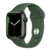 Apple Watch Series 7 GPS 41 Mm Aluminium Dark Green With Sport Strap Green