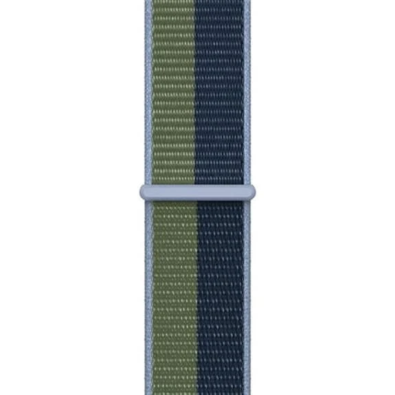 Apple Regular Loop Sport Strap For Apple Watch 41 Mm Moss Green Blue 1 Apple Regular Loop Sport Strap For Apple Watch 41 Mm Moss Green Blue