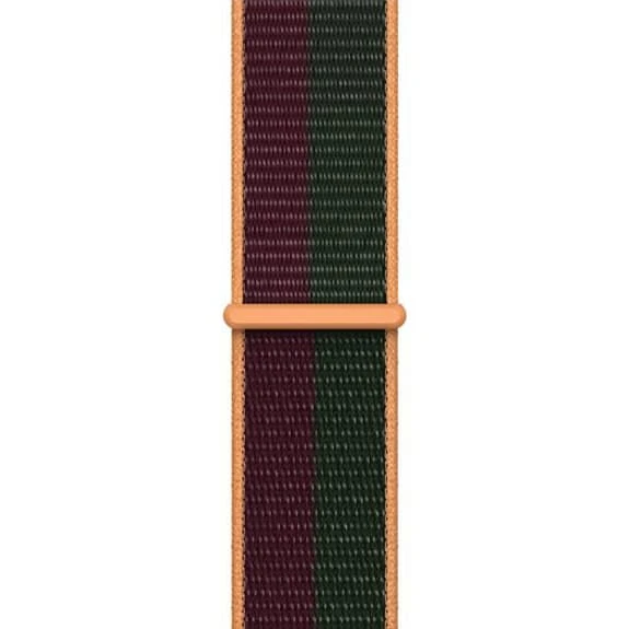 Apple Regular Loop Sport Strap For Apple Watch 41 Mm Dark Green Purple 1 Apple Regular Loop Sport Strap For Apple Watch 41 Mm Dark Green Purple