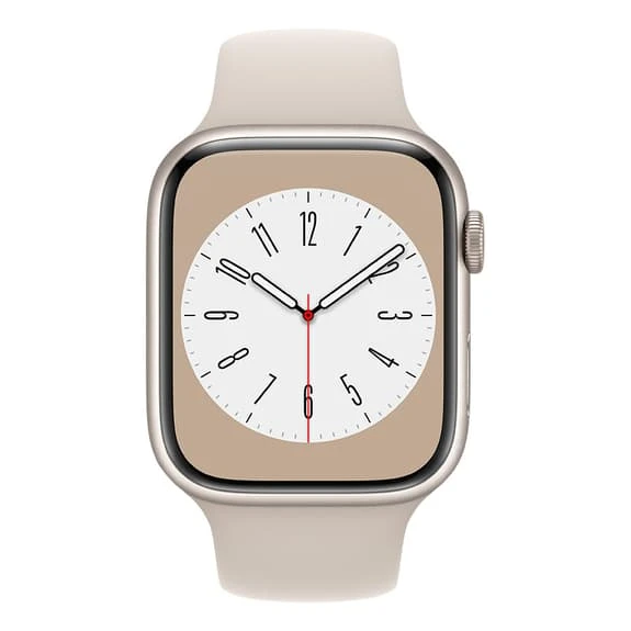 Apple Watch Series 8 GPS + Cellular 45 Mm Aluminium White With Star White Sport Band 2 Apple Watch Series 8 GPS + Cellular 45 Mm Aluminium White With Star White Sport Band - Image 2