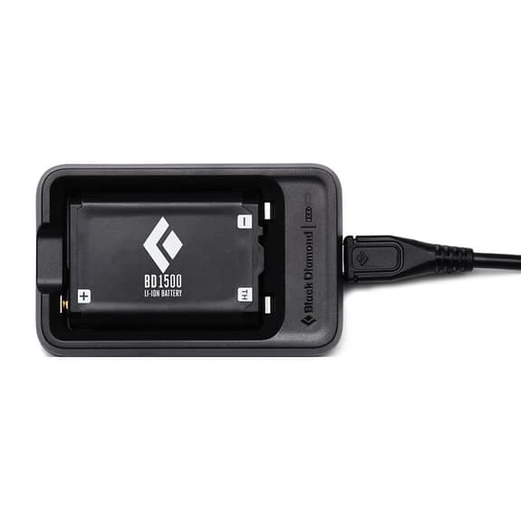 Rechargeable Battery And Charger Black Diamond 1500 Black 2 Rechargeable Battery And Charger Black Diamond 1500 Black - Image 2