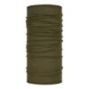 Buff Lightweight Merino Wool Solid Bark Neckwarmer Juniper Green