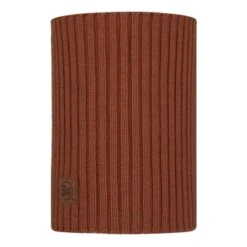 Buff Knitted Comfort Norval Rusty Neckwarmer Orange