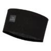 Buff Crossknit Headband Solid Black