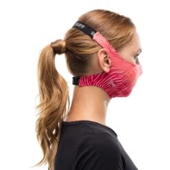 Buff Reusable Protective Mask With Filter Pink White -Nordis Camping Shop bu 126640.562.10.00 003