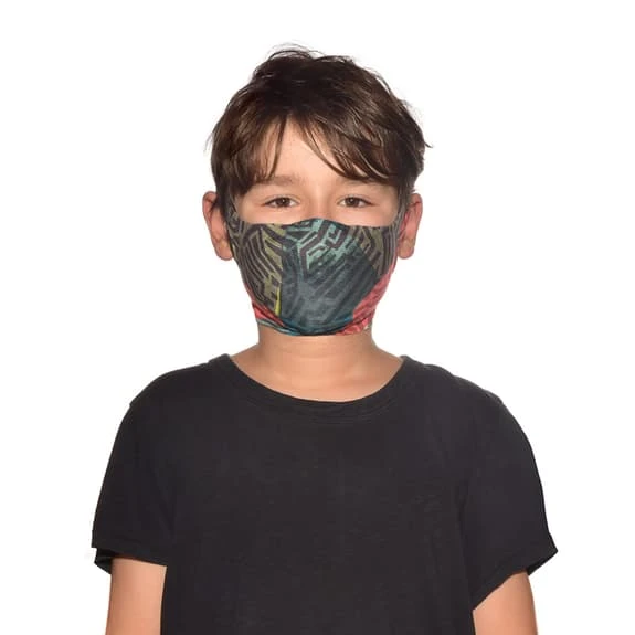 Reusable Protective Mask With Buff Filter Green Kids 1 Reusable Protective Mask With Buff Filter Green Kids
