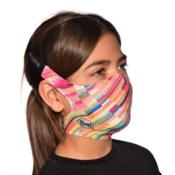 Reusable Protective Mask With Buff Filter Multicolour Kids -Nordis Camping Shop bu 126644.555.10.00 004