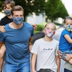 Reusable Protective Mask With Buff Filter Multicolour Kids -Nordis Camping Shop bu 126644.555.10.00 006