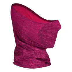 Buff Filter Tube Face Mask Marbled Pink