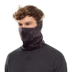 Buff Filter Tube Face Mask Black Dark Grey 9 Buff Filter Tube Face Mask Black Dark Grey -Nordis Camping Shop bu 127390.999 004