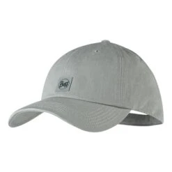 Buff Baseball Solid Cap Cement Grey
