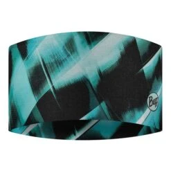 Buff Coolnet UV Wide Headband Green Black