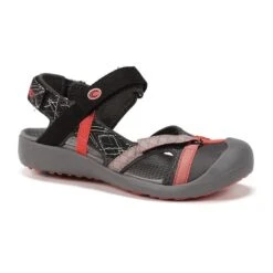 Chiruca Palmera Sandals Black Red Grey Women