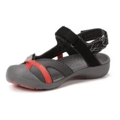 Chiruca Palmera Sandals Black Red Grey Women -Nordis Camping Shop ch 44853 18 003