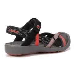 Chiruca Palmera Sandals Black Red Grey Women -Nordis Camping Shop ch 44853 18 005