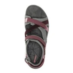 Chiruca Polynesia Sandals Grey Maroon Women -Nordis Camping Shop ch 44869 07 006