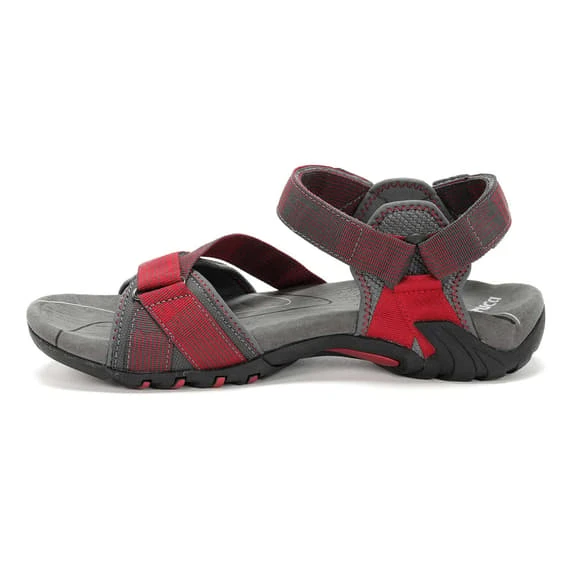 Chiruca Chipre Sandals Dark Grey Red 4 Chiruca Chipre Sandals Dark Grey Red - Image 4
