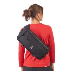 Chrome Kadet 9L Messenger Bag Black -Nordis Camping Shop chr bg 196 bkam 006