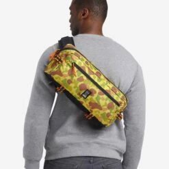 Chrome Kadet 9L Shoulder Bag Yellow Red Green -Nordis Camping Shop chr bg 196 dkmo 003