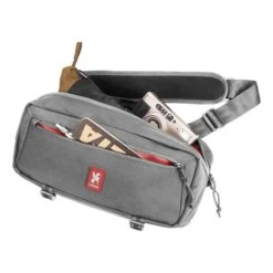 Chrome Mini Kadet 5L Messenger Bag Grey -Nordis Camping Shop chr bg 321 smk 004