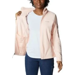 Columbia Fast Trek II Fleece Salmon Women -Nordis Camping Shop cl 1465351 890 003