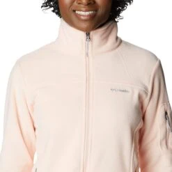 Columbia Fast Trek II Fleece Salmon Women -Nordis Camping Shop cl 1465351 890 006