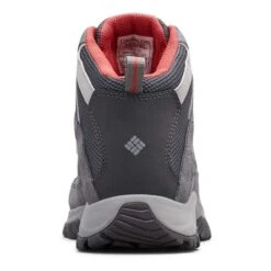 Columbia Crestwood Mid Waterproof Boots Dark Grey Red Women -Nordis Camping Shop cl 1765401 053 003