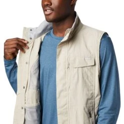 Columbia Silver Ridge II Vest Light Beige -Nordis Camping Shop cl 1778661 160 006