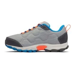 Columbia Firecamp Sledder 3 Waterproof Shoes Light Grey Orange Blue Junior -Nordis Camping Shop cl 1862901 037 005