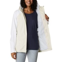 Columbia Inner Limits II Jacket White Women -Nordis Camping Shop cl 1895801 193 005