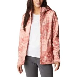 Columbia Inner Limits II Print Jacket Pink Women -Nordis Camping Shop cl 1895802 639 004