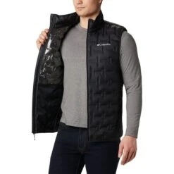 Columbia Delta Ridge Down Vest Black -Nordis Camping Shop cl 1916061 010 004