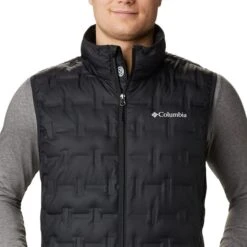 Columbia Delta Ridge Down Vest Black -Nordis Camping Shop cl 1916061 010 005