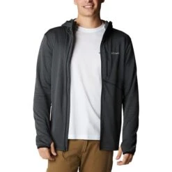 Columbia Park View Full Zip Hooded Fleece Black