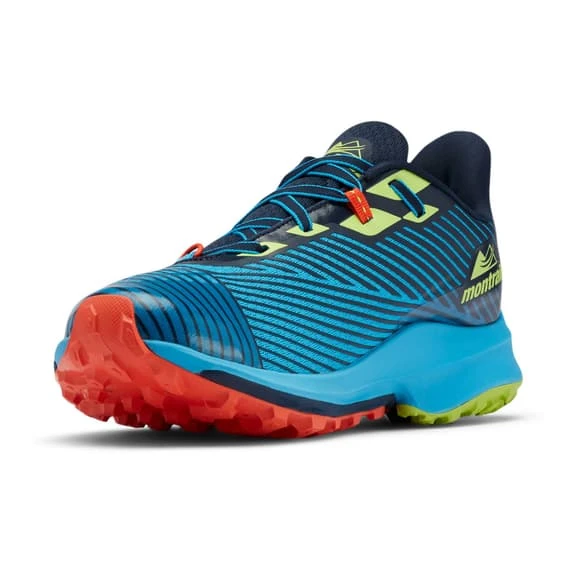 Columbia Montrail Trinity AG Shoes Blue Orange 5 Columbia Montrail Trinity AG Shoes Blue Orange - Image 5
