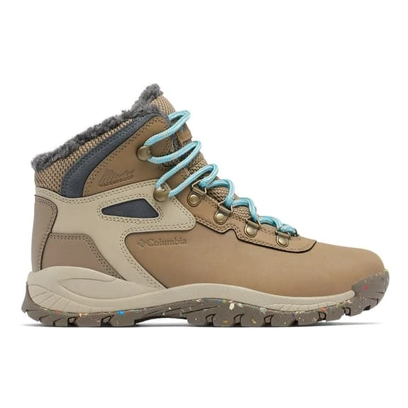 Columbia Newton Ridge Plus Omni Heat Boots Brown Blue Women 2 Columbia Newton Ridge Plus Omni Heat Boots Brown Blue Women - Image 2