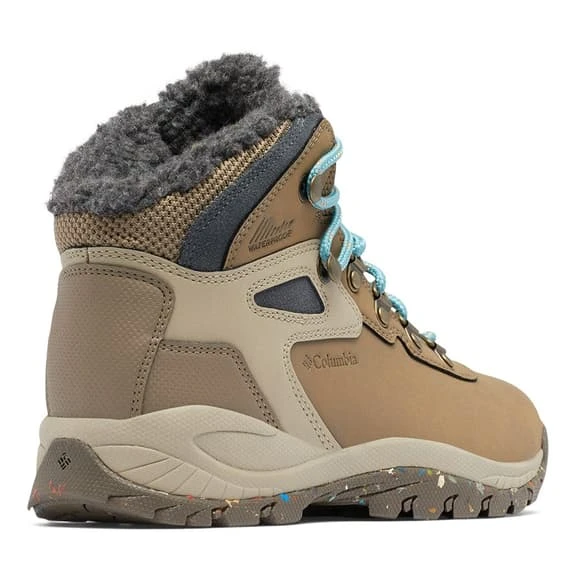 Columbia Newton Ridge Plus Omni Heat Boots Brown Blue Women 3 Columbia Newton Ridge Plus Omni Heat Boots Brown Blue Women - Image 3