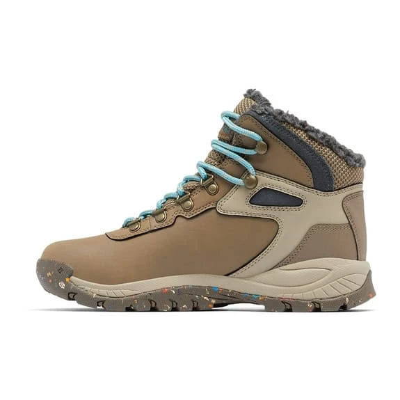 Columbia Newton Ridge Plus Omni Heat Boots Brown Blue Women 5 Columbia Newton Ridge Plus Omni Heat Boots Brown Blue Women - Image 5