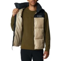 Columbia Puffect II Gilet Light Beige -Nordis Camping Shop cl 2025831 271 005