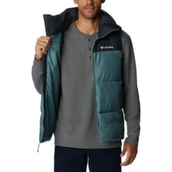 Columbia Puffect II Vest Pastel Blue -Nordis Camping Shop cl 2025831 347 005