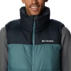 Columbia Puffect II Vest Pastel Blue -Nordis Camping Shop cl 2025831 347 006