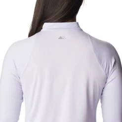 T-Shirt Columbia Endless Trail Half Zip Mesh Long Sleeve White Women 10 T-Shirt Columbia Endless Trail Half Zip Mesh Long Sleeve White Women -Nordis Camping Shop cl 2031781 568 005