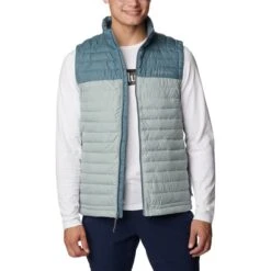 Gilet Columbia Silver Falls Grey Blue 9 Gilet Columbia Silver Falls Grey Blue -Nordis Camping Shop cl 2034515 350 004