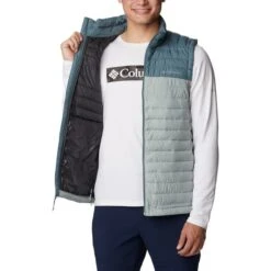 Gilet Columbia Silver Falls Grey Blue 10 Gilet Columbia Silver Falls Grey Blue -Nordis Camping Shop cl 2034515 350 005
