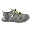 CMP Sahiph Hiking Sandals Grey Green Yellow Junior